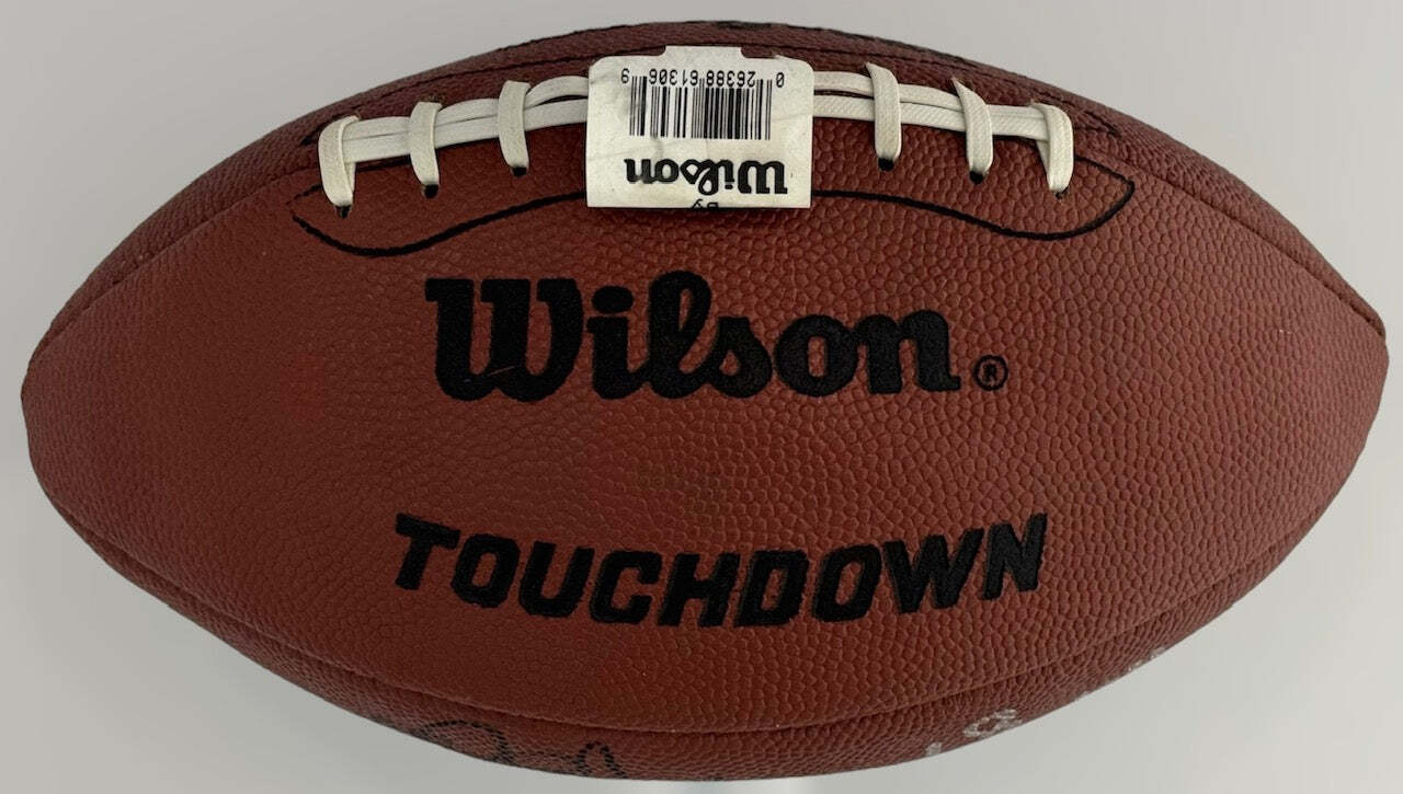 Perfect Season 1972 Wilson Multi-Signed Football