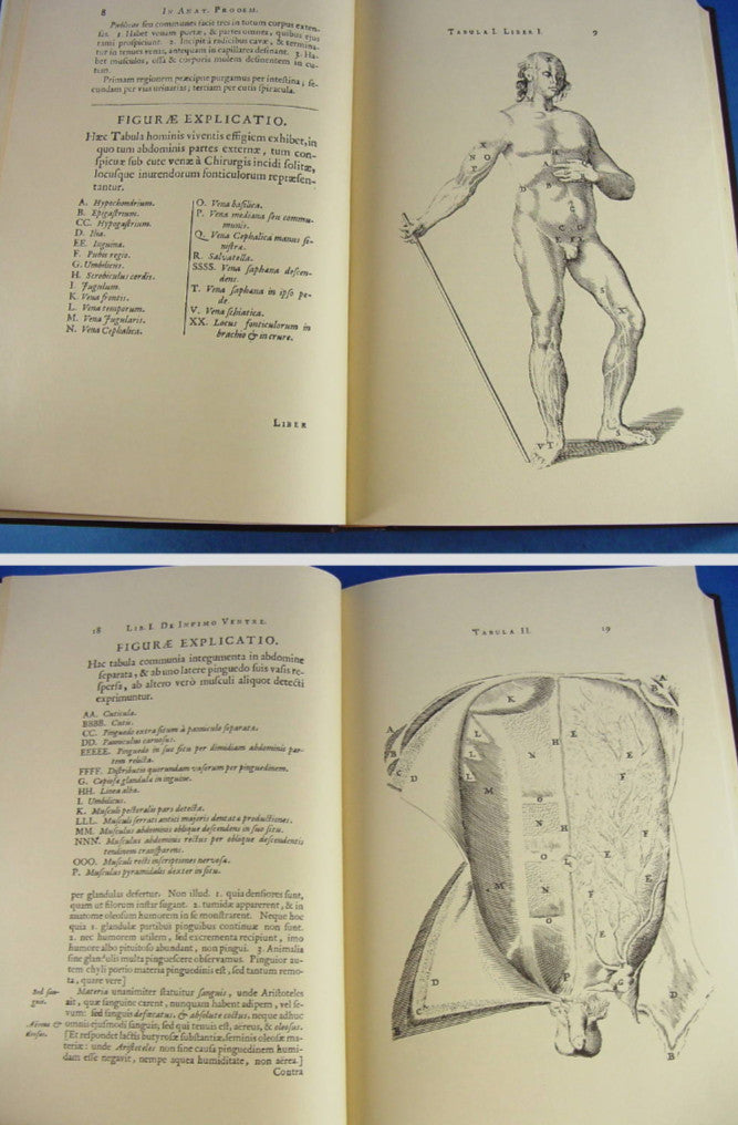 Rare 1976 Limited Edition Anatomia Reformata By Thomas Bartholin Facsimile