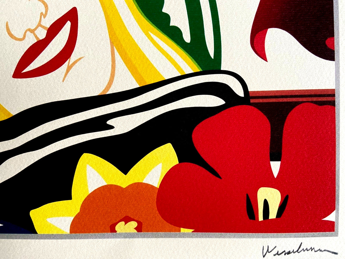 Tom Wesselmann Lithograph Signed O