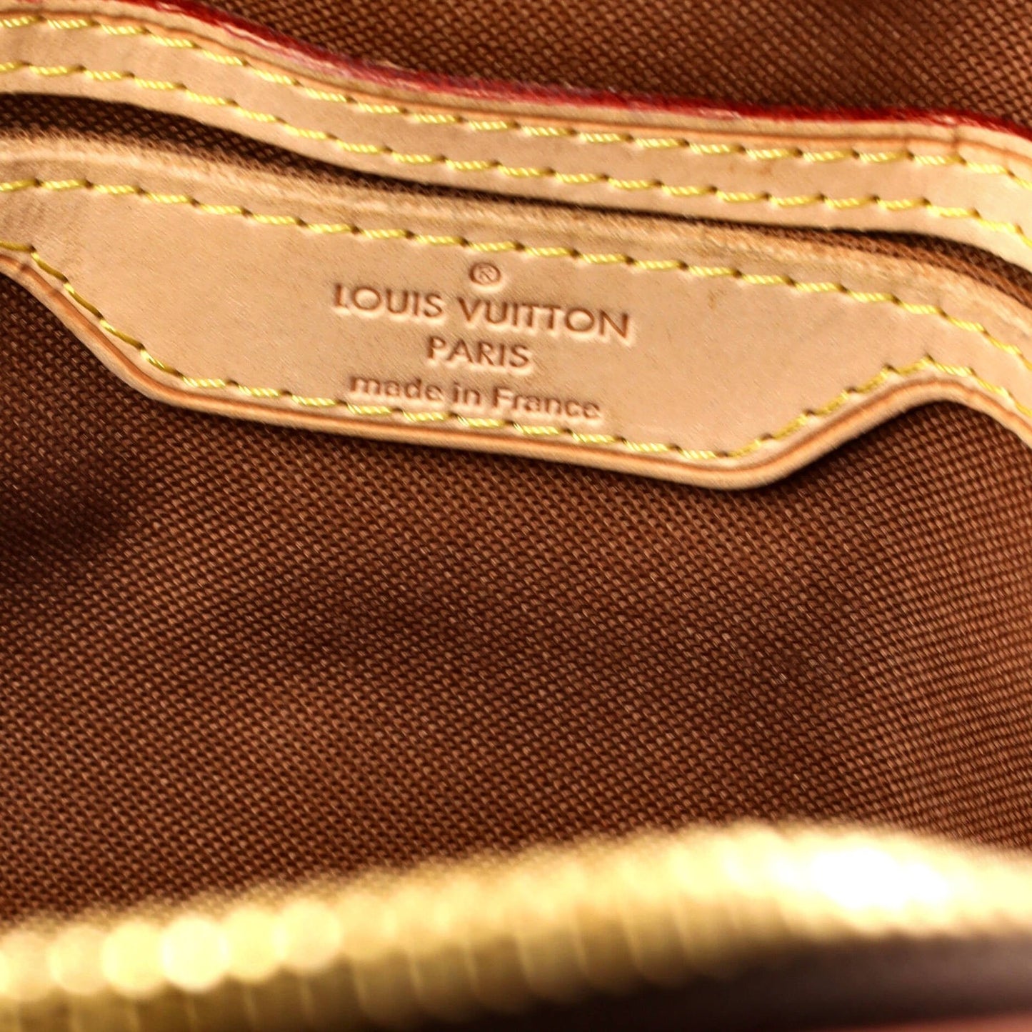 Louis Vuitton Palermo Handbag Monogram Canvas Gm
