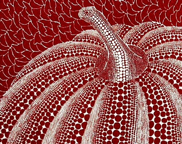 Yayoi Kusama Lithograph Mori Art Museum Coa