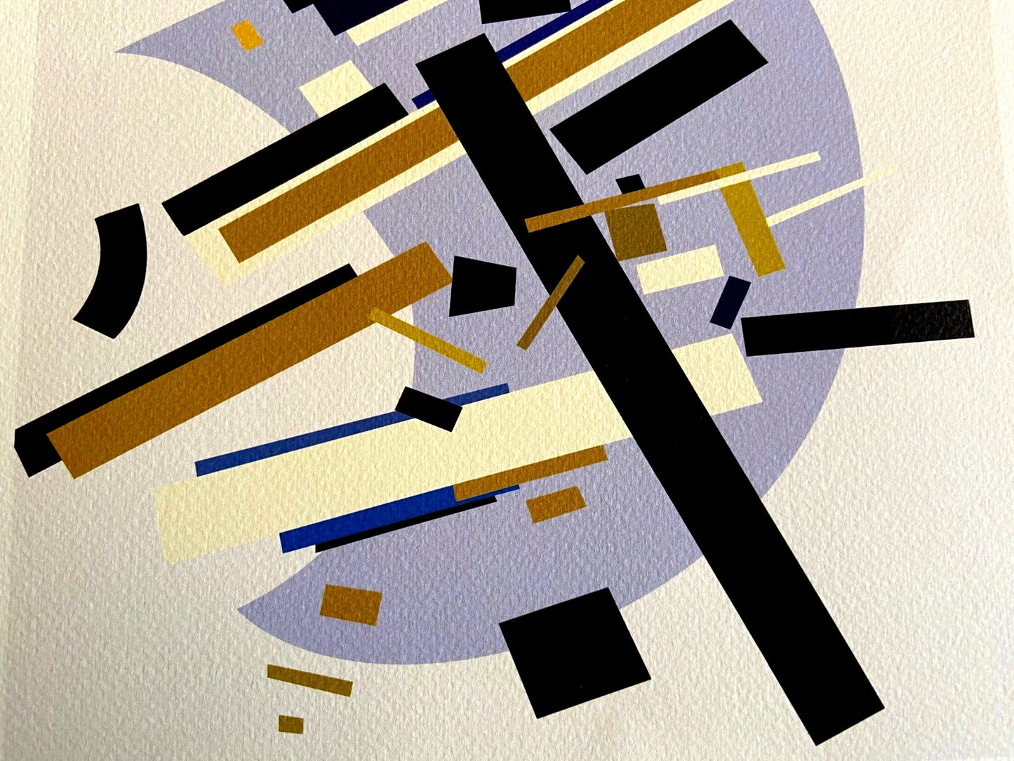 Kazimir Malevich Lithograph Coa Signed Op