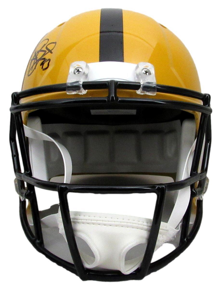 Troy Polamalu Hof Signed Full Size Replica T/B