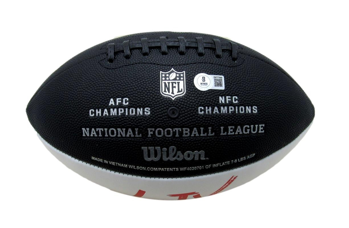 Howie Roseman Signed/Auto Super Bowl Lix Logo Football Eagles Beckett 193559