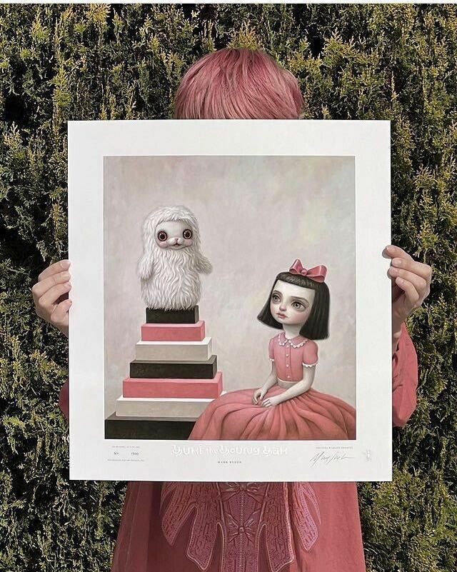 Mark Ryden - Yuki The Young Yak Ed500 Lithograph
