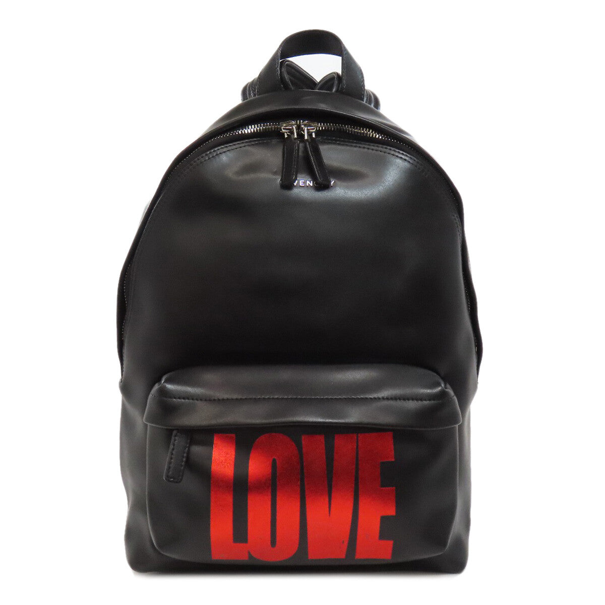 Givenchy Backpack Daypack Love Logo Leather