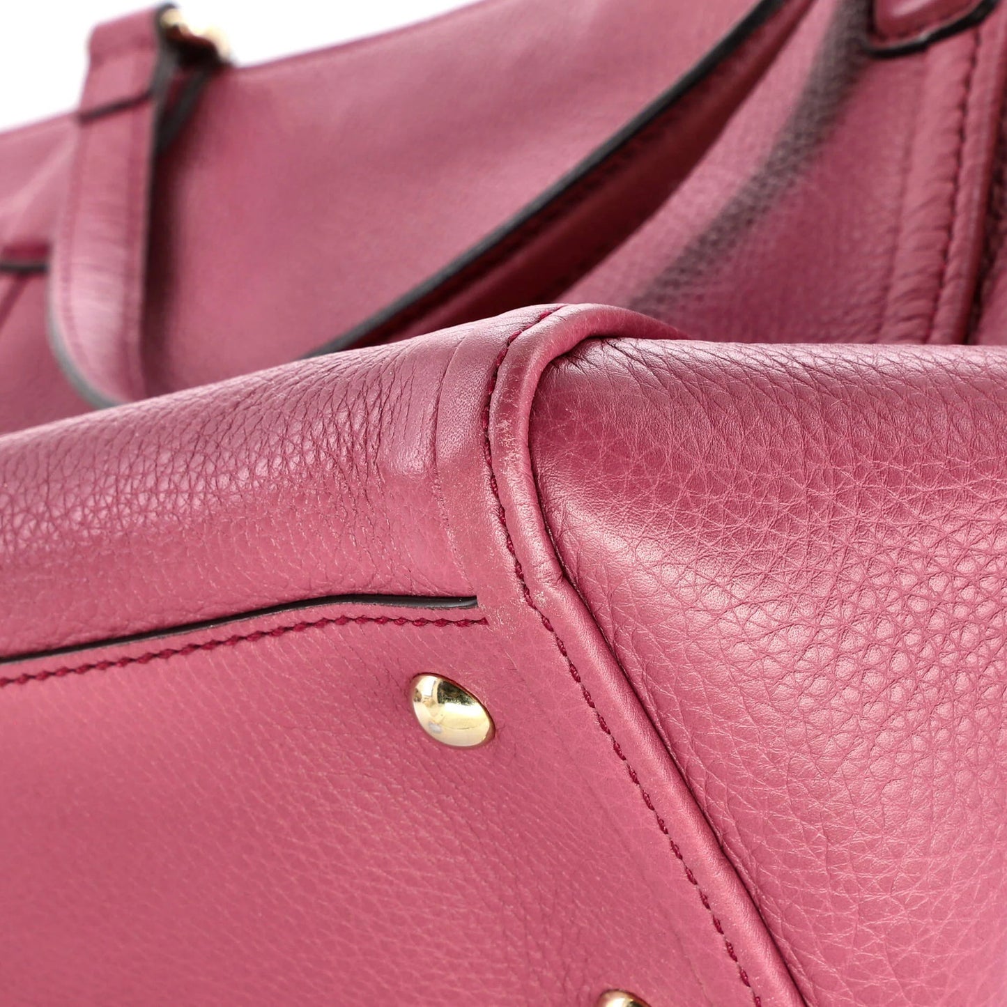 Gucci Soho Convertible Top Handle Bag Leather Small