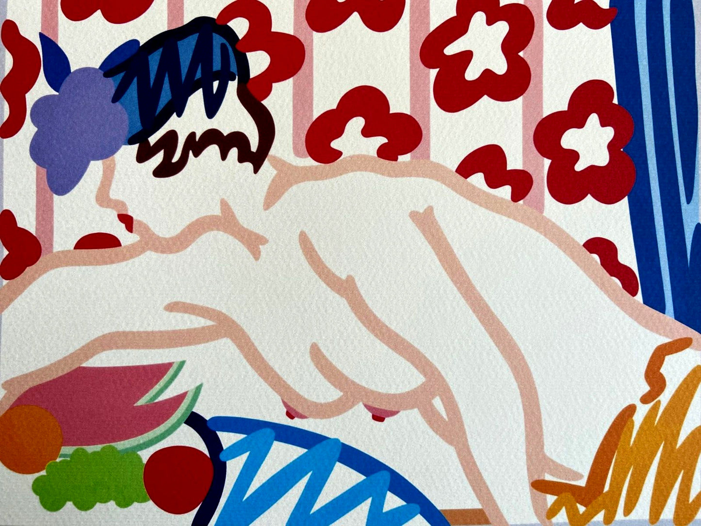 Tom Wesselmann Lithograph Coa Original Signed