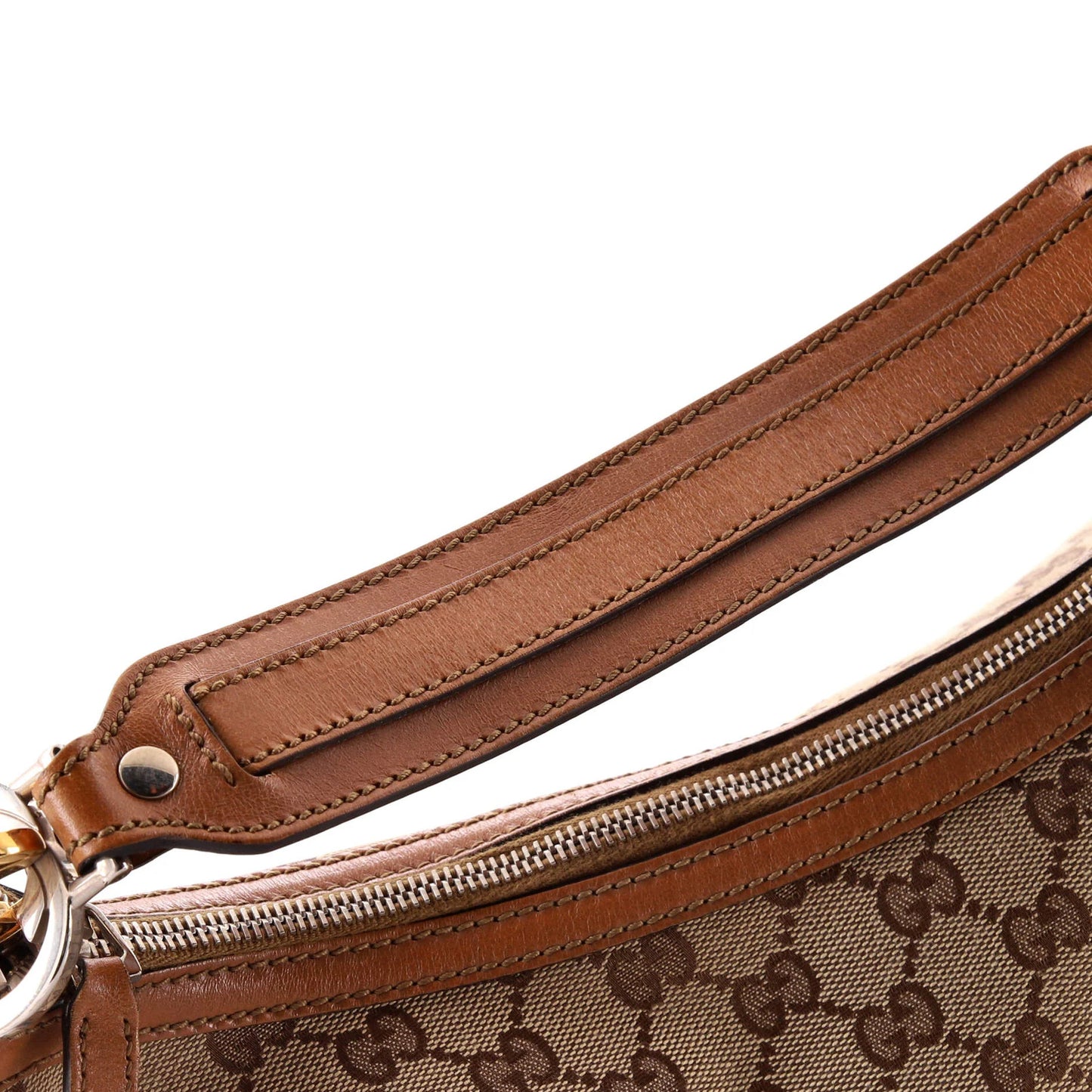 Gucci Twins Hobo Gg Canvas Large