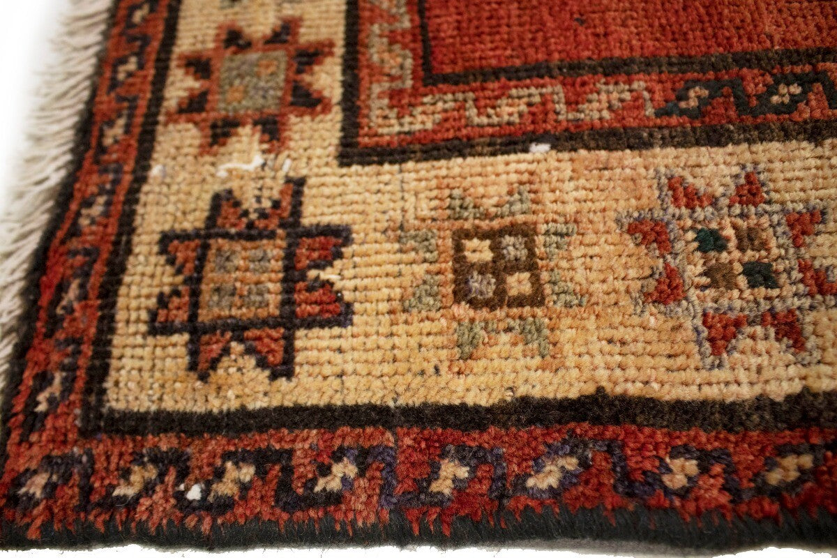 5X9 Ft Rare Size Antique Oriental Rug Floral