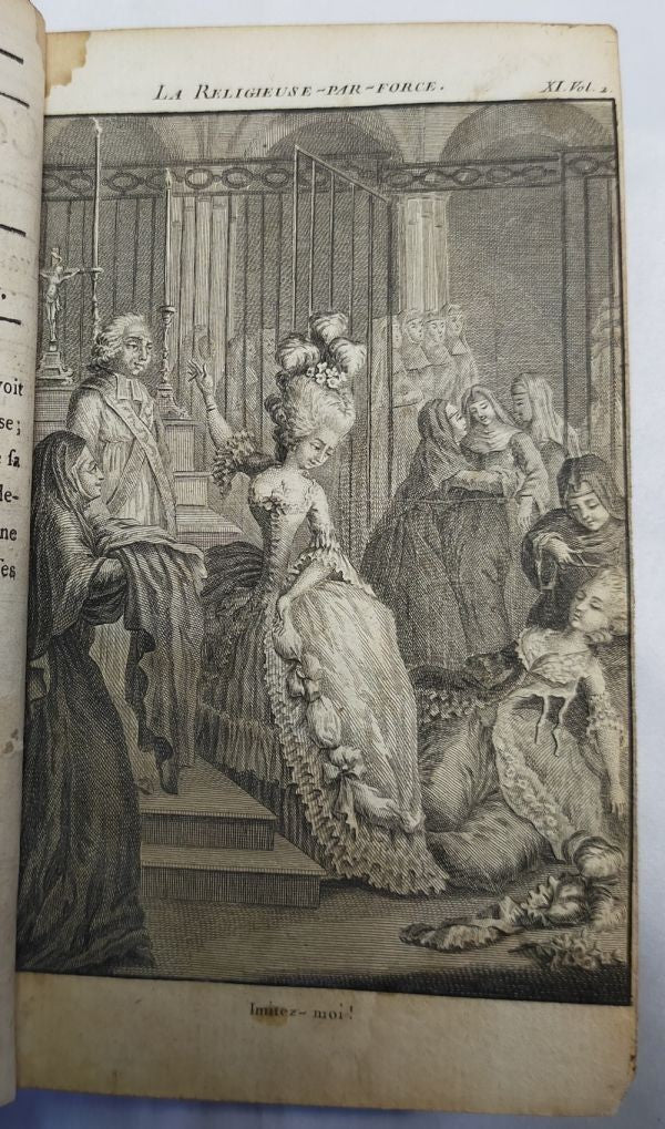 Restif De La Bretonne Les Contemporaines Vol 11/12 1781 First Edition Illustrate