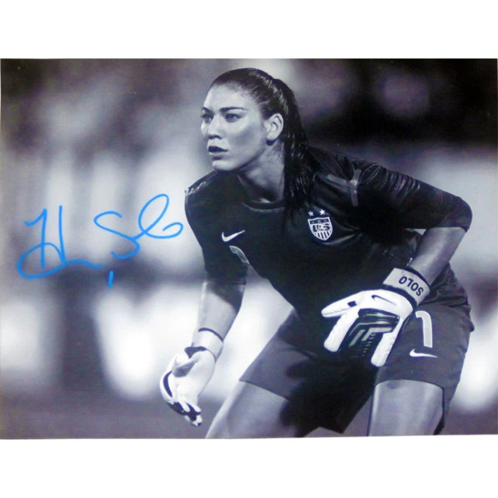 Hope Solo Autographed 16X20 Photo