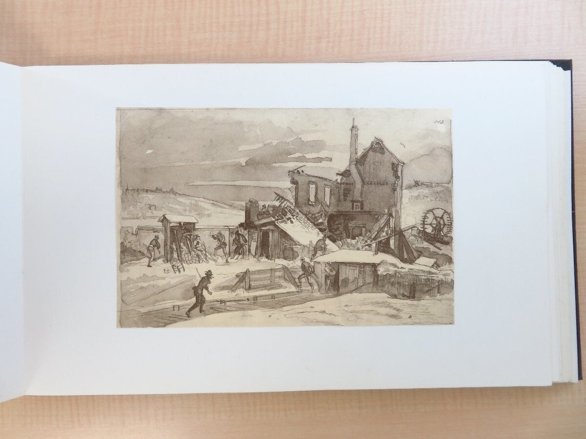 Albert Robida: Album Du Sige Et De La Commune Paris 1870-1871, 2 Volumes, 1971