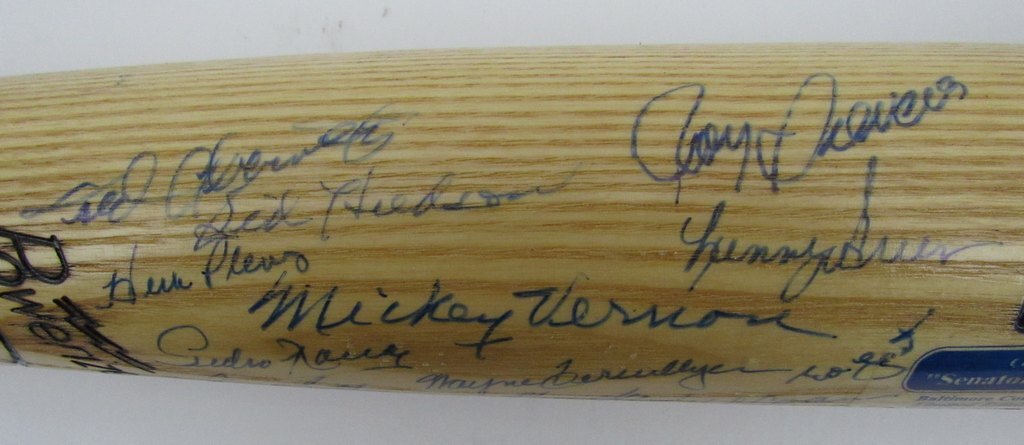 1996 Senators Of Griffith Stadium Multi-Signed