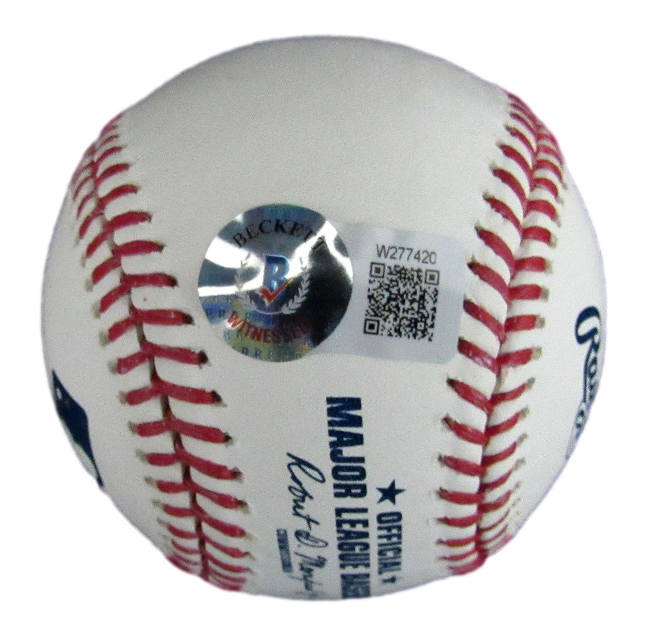 Pedro Martinez Hof Autographed Who'S Your Daddy? Oml Baseball Beckett 176383