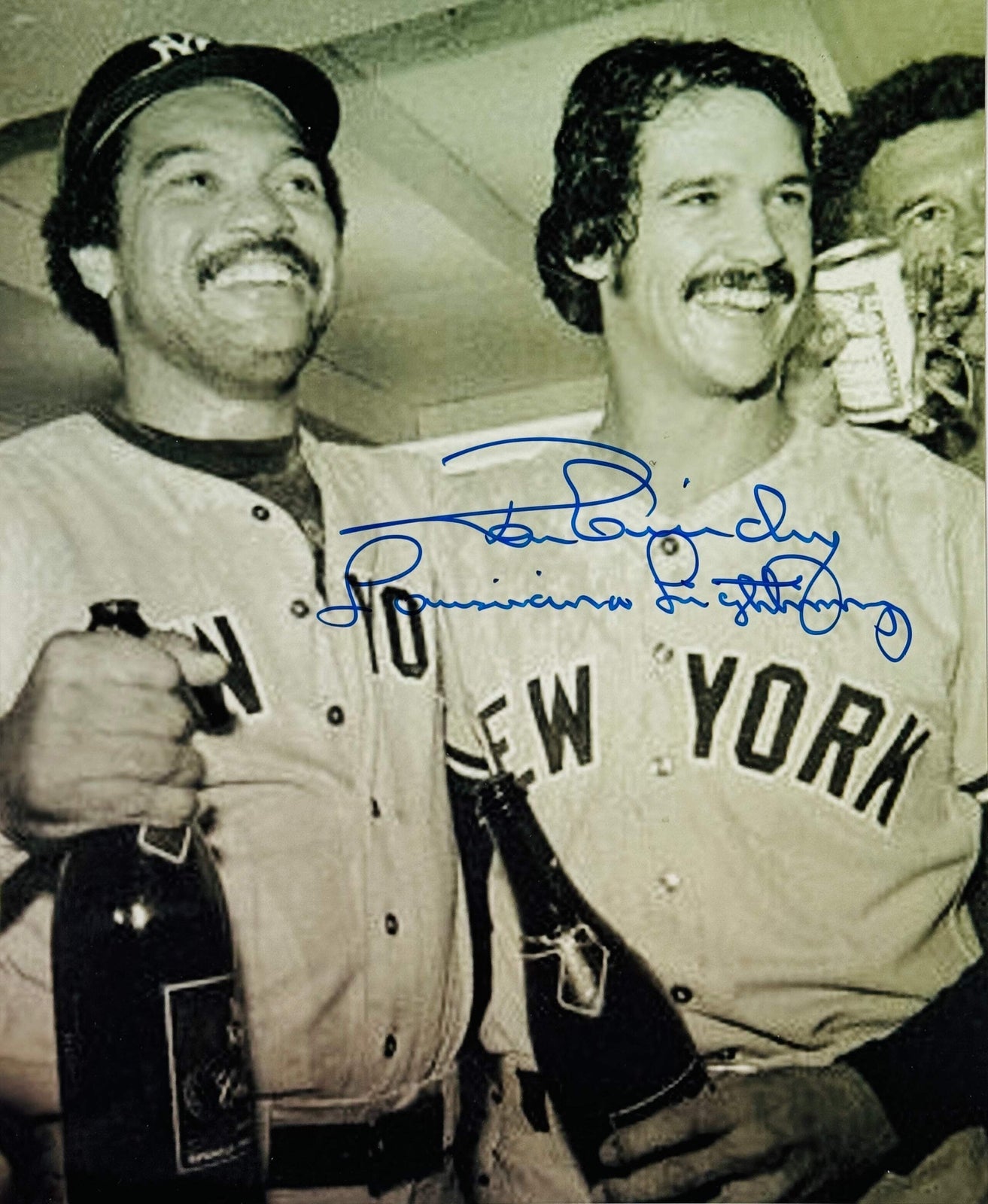 Ron Guidry Autographed Yankees 8X10 Baseball Photo