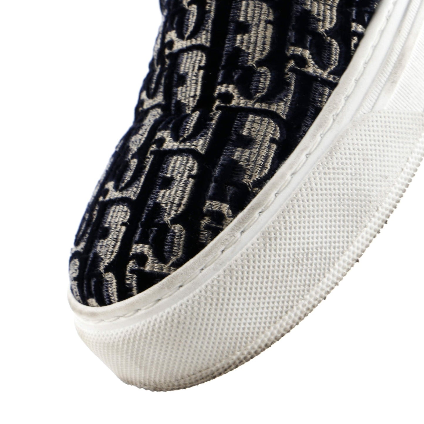 Christian Dior Women'S Solar Slip-On Sneakers Oblique Velvet