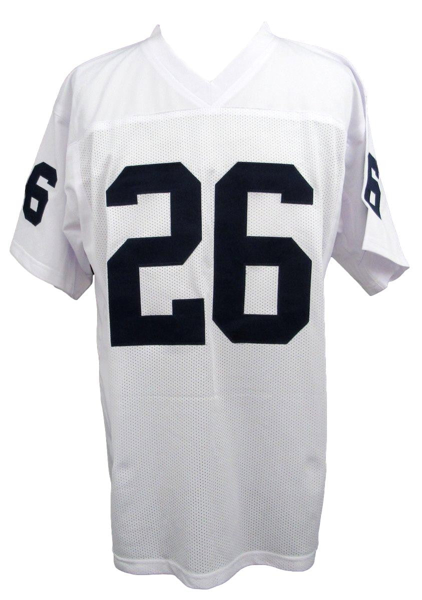 Saquon Barkley Signed/Auto White Custom Football Jersey Penn State Beckett 19562