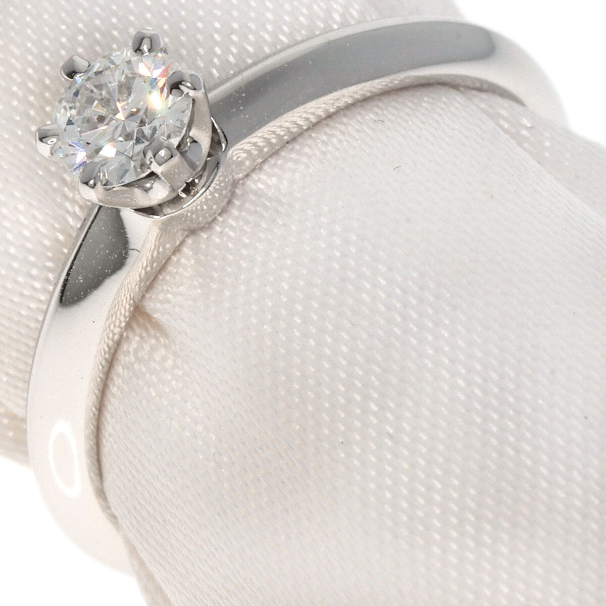 Tiffany&Co. Ring Solitaire Diamond Platinum