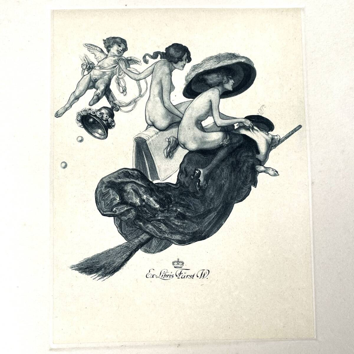 21 Exlibris Von Franz Von Bayros Limited Edition 500 1920S Art Nouveau Portfolio