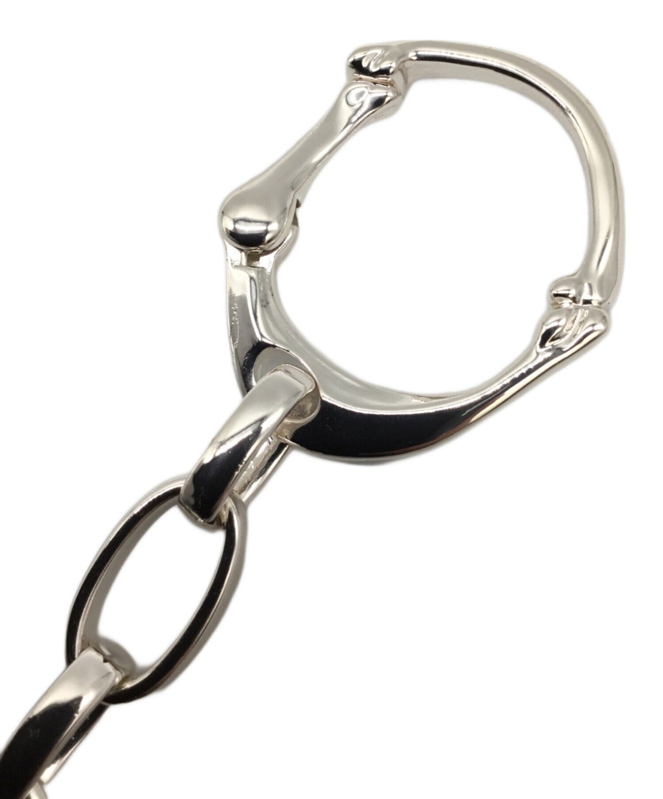 Takahiromiyashitathesoloist. Bone-Shaped Carabiner Bracelet L