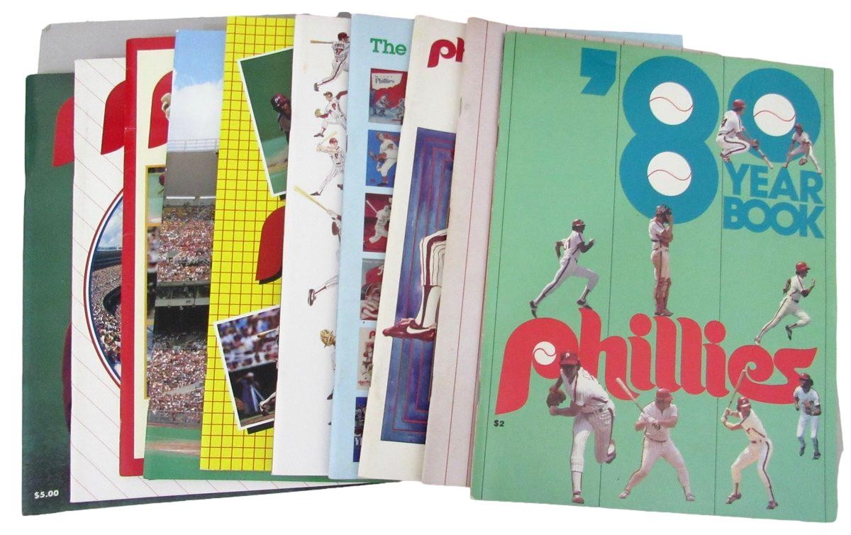 Lot Of (66) Philadelphia Phillies Yearbooks 1949-2014 196744