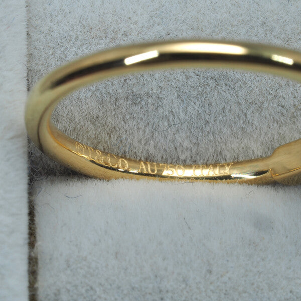 Tiffany&Co. Ring Diamond Tiffany T Wire Us5 18K