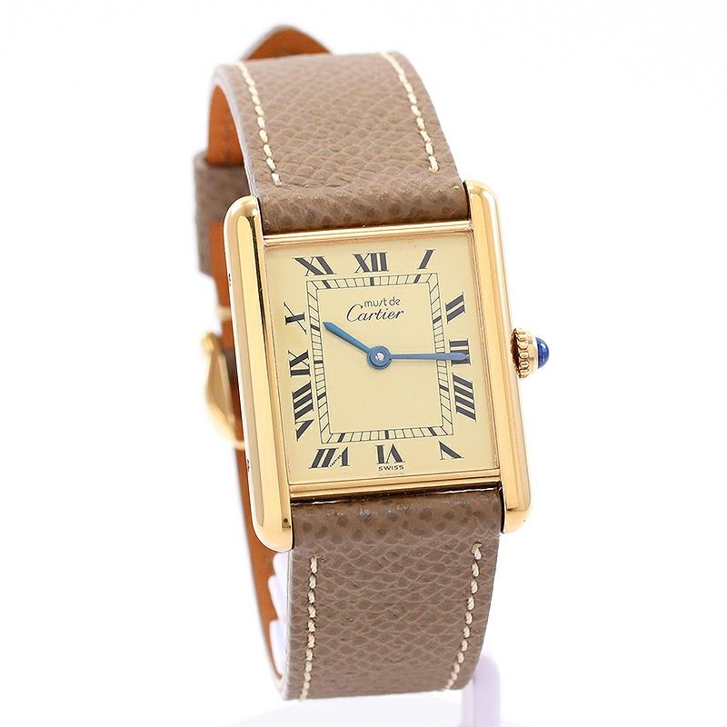 Cartier Must TankLM Vermeil W1002753 #289