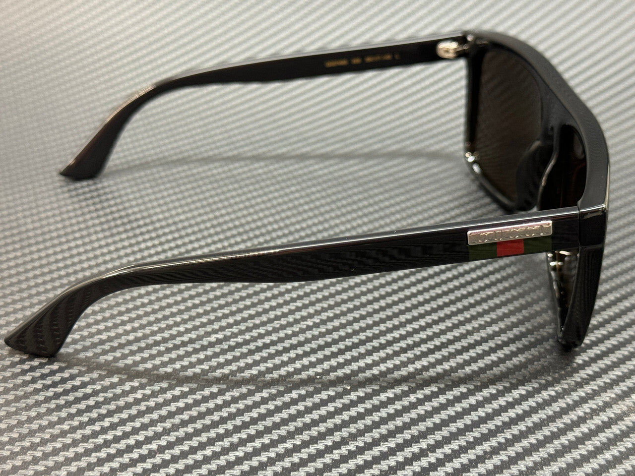 Gucci Gg0748S 005 Black Brown Polarized Men'S 59