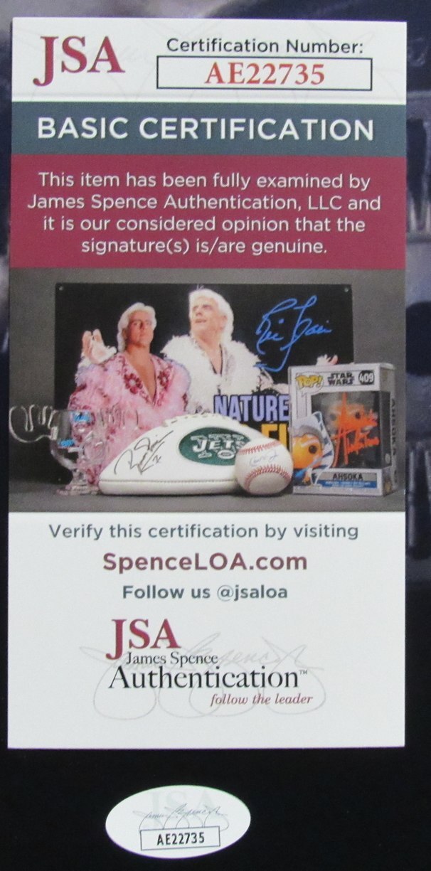 Michael J Fox/Christopher Lloyd Sign/Auto 16X20