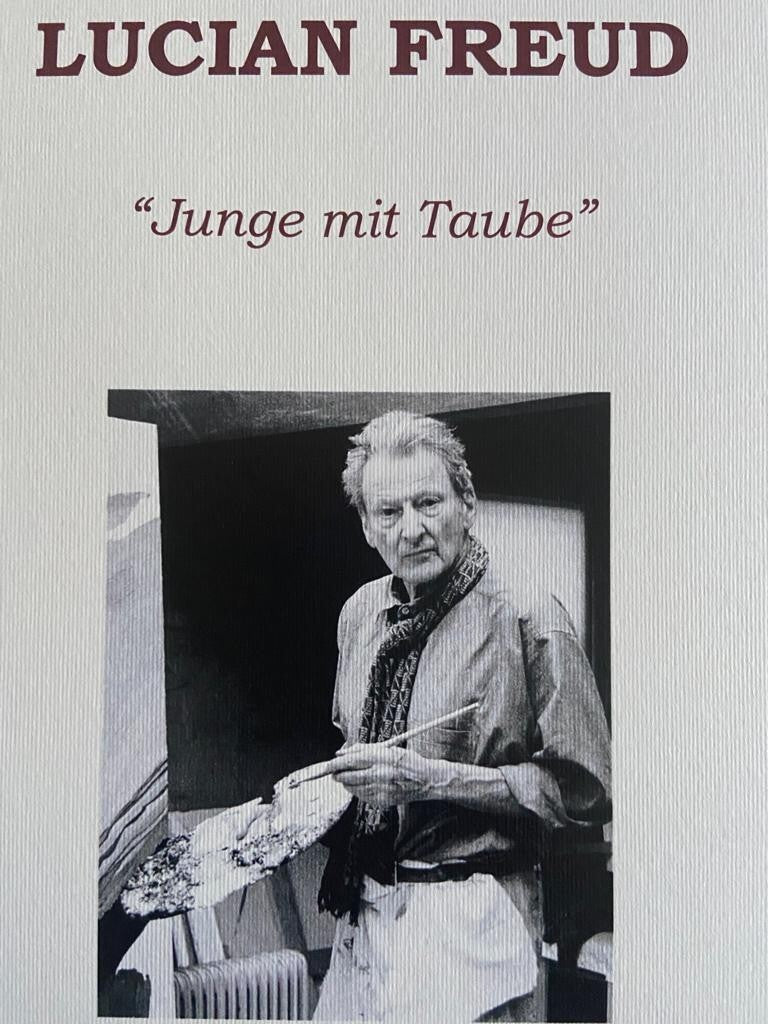 Lucian Freud Lithograph Coa Numbered By Hand Signed Limited 275