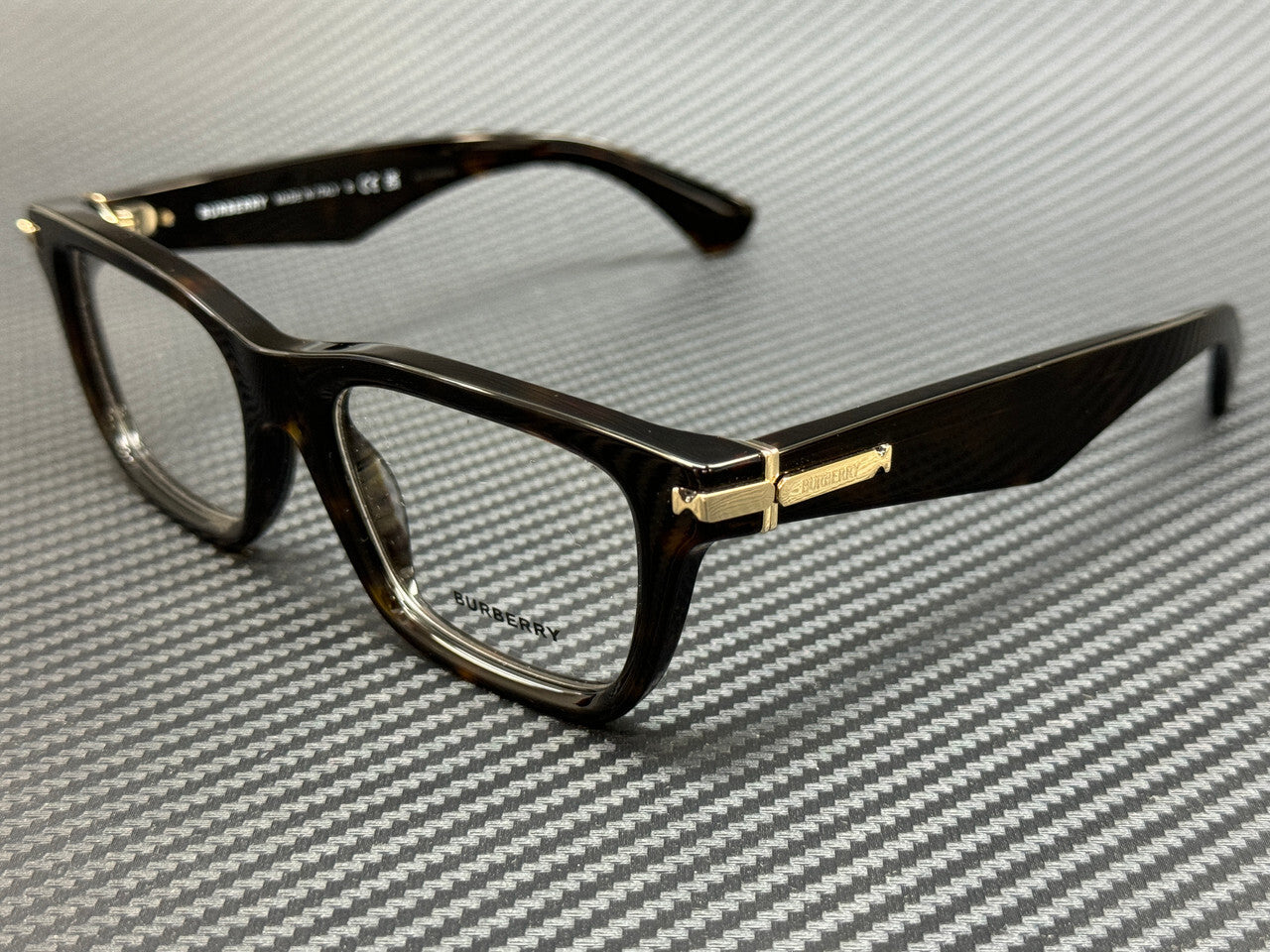 Burberry Be2419 3002 Brown Havana Men'S 53 Mm