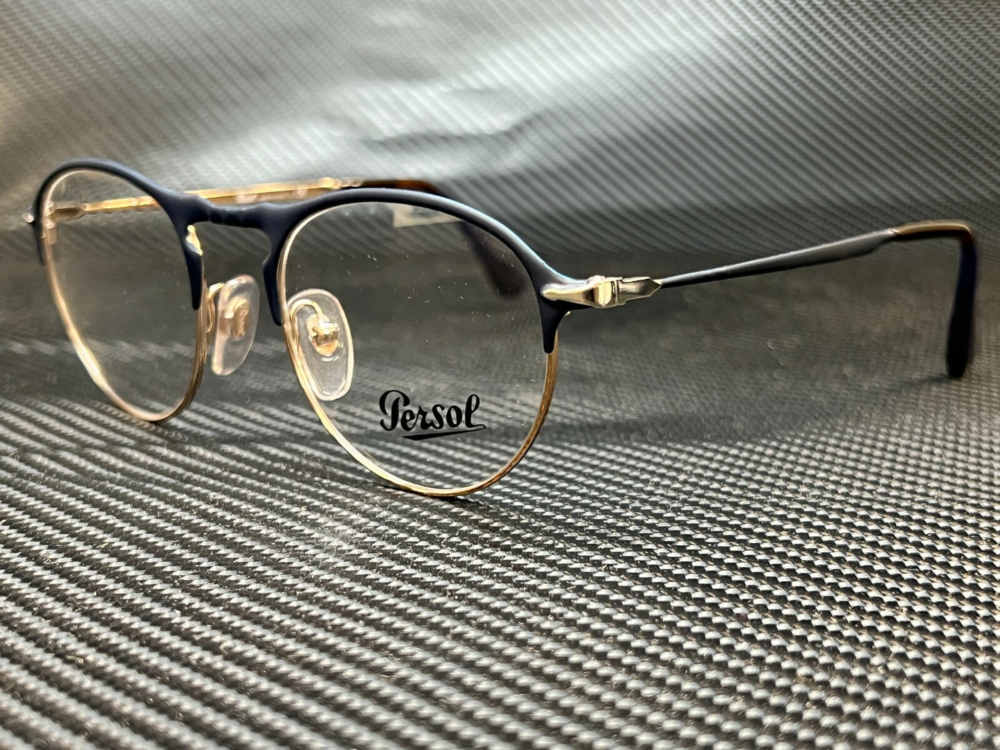 Persol Po7092V 1073 Blue Bronze Square Men'S 48