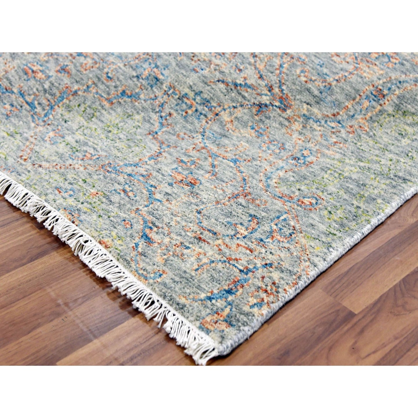 12'X15'2" Oversize Wool Obscured And Subtle Collection Oriental Rug