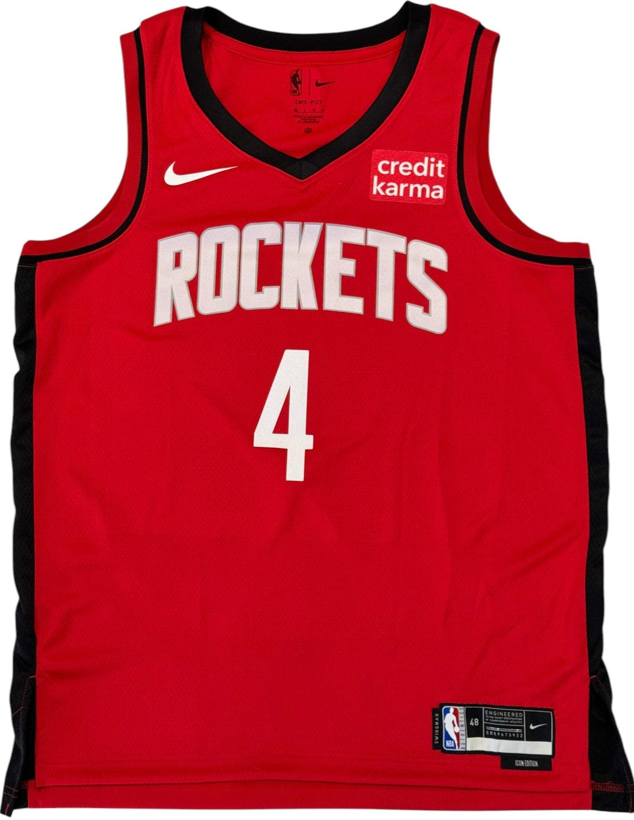 Jalen Green Autographed Houston Rockets Authentic Nike Jersey (Jsa)