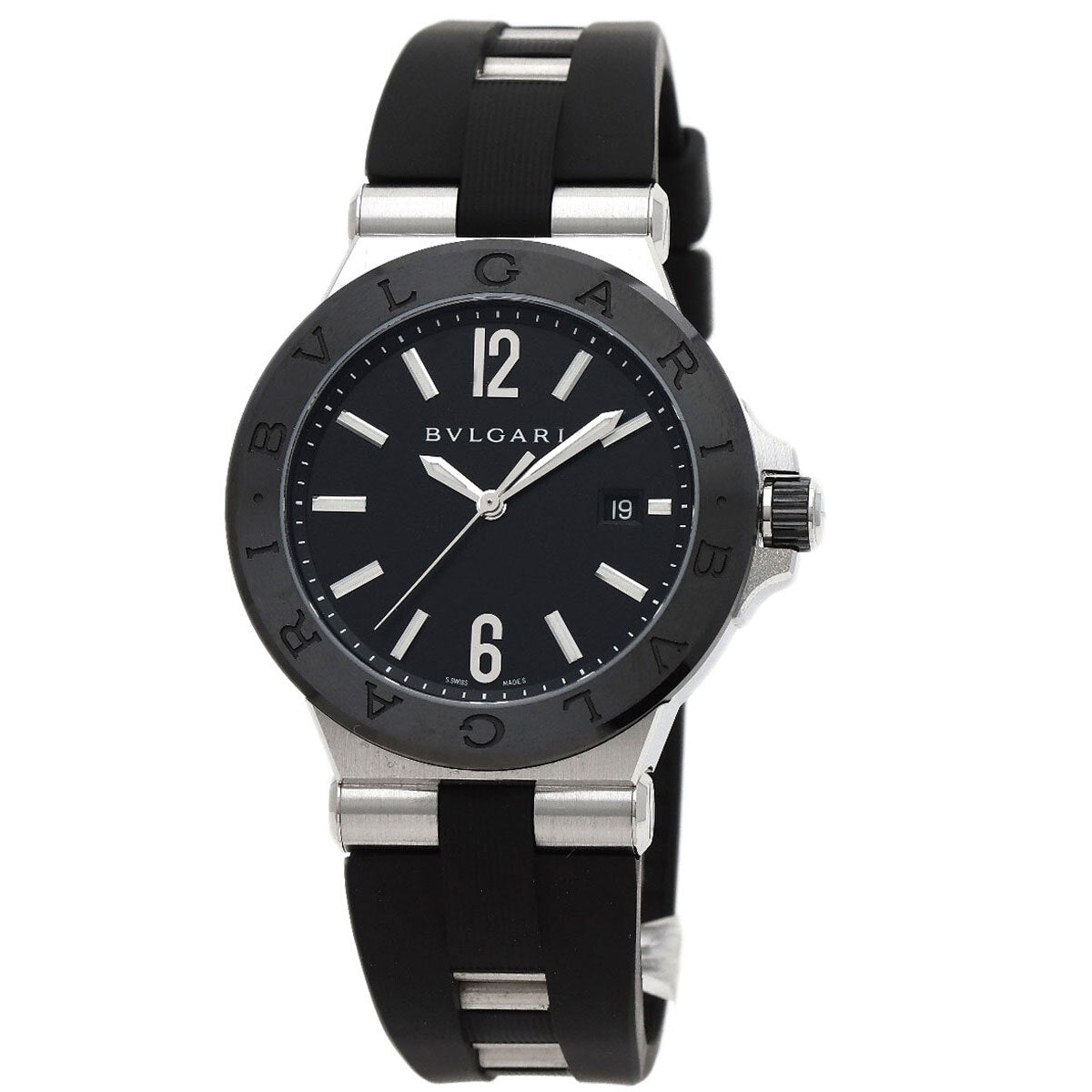 Bvlgari Diagono Ceramic Watches Dg42Sc Stainless