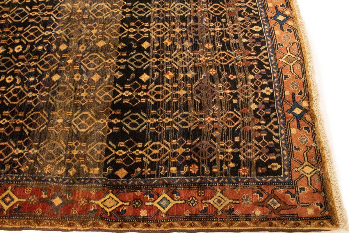 Vintage Tribal Style Handmade Oriental Runner Rug