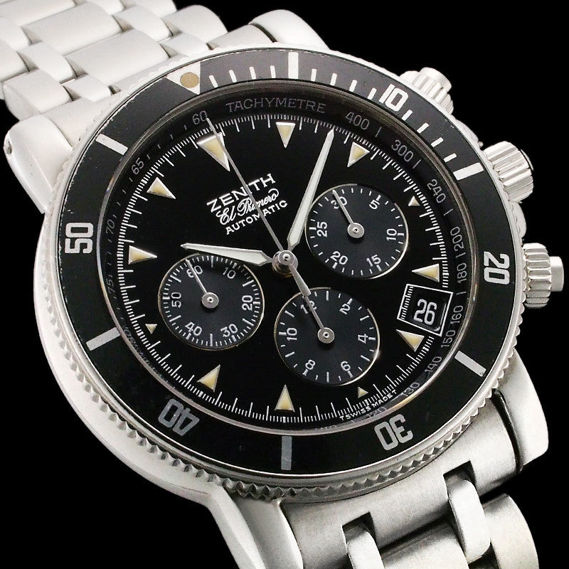 Zenith El Primero Rainbow Chronograph Watch Men