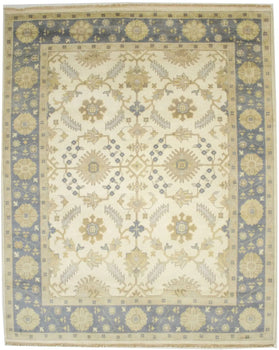 8X10 Ft Handmade Vintage Oriental Rug Muted