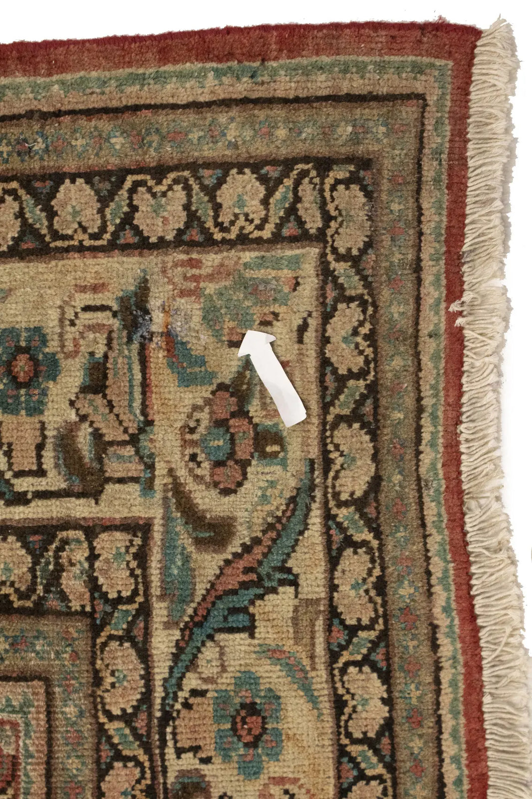 Antique Hand-Knotted Oriental Rug One-Of-A-Kind
