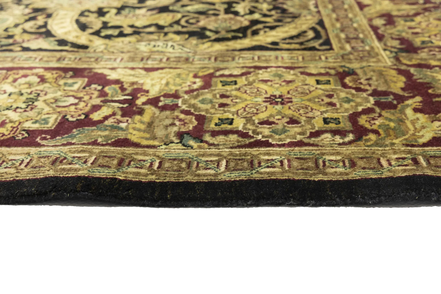 8X10 ft Handmade Floral Traditional Wool Rug