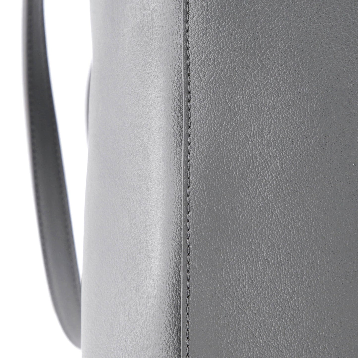 Saint Laurent Shopper Tote Leather Large