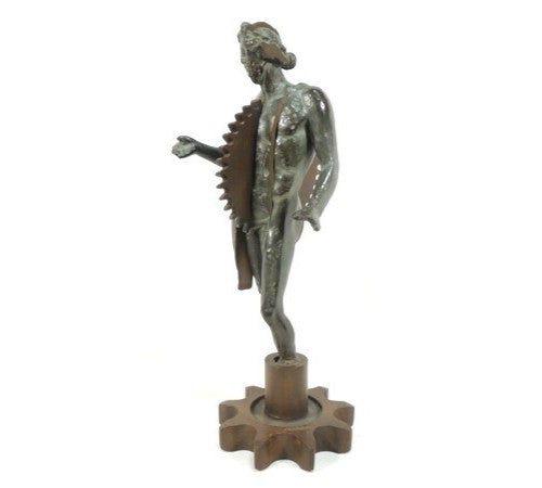 Arman Signed 13In Original Bronze Sculpture