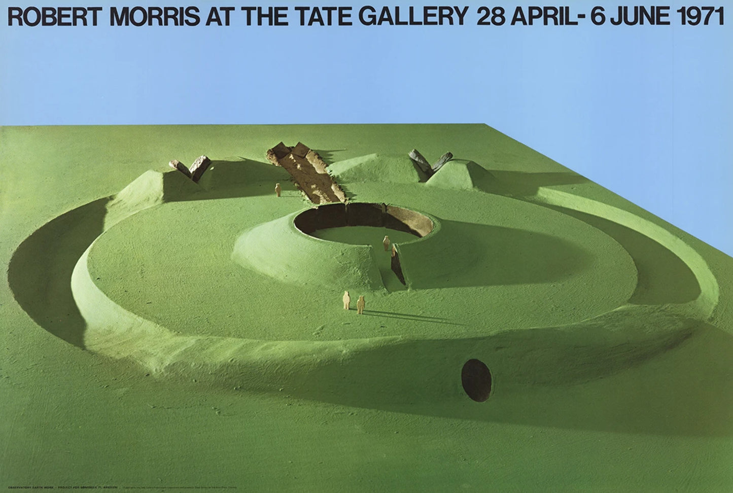 Robert Morris Observatory Earthwork-Project For Sonsbeek 71, Arnhem "
