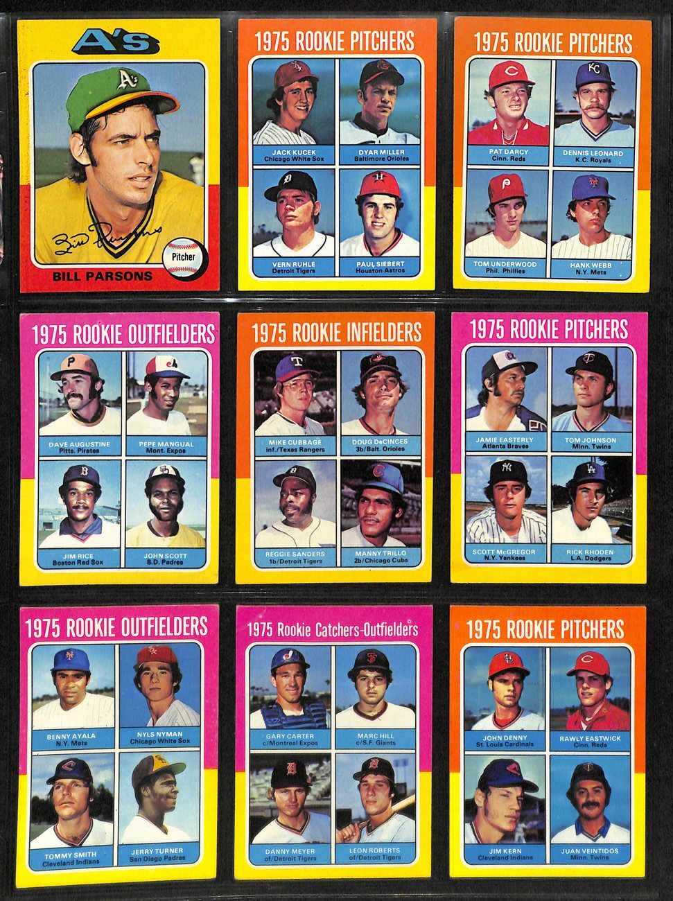 1975 Topps Baseball Card Complete Set (1-660)