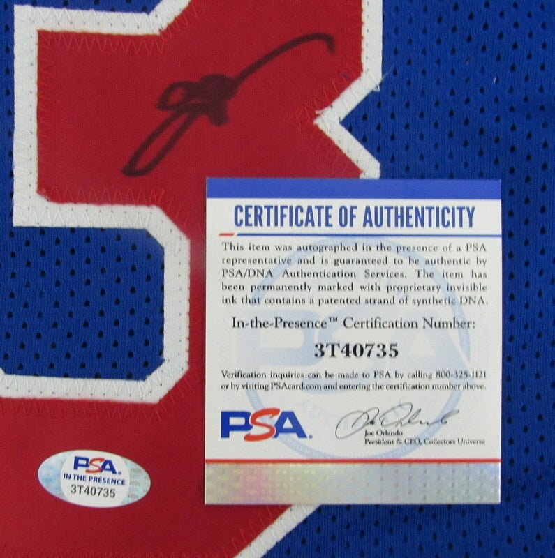 Allen Iverson Hof Autographed Custom Basketball