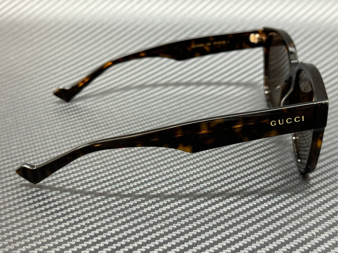 GUCCI GG1430SK 002 Havana Brown Men's Large 57 mm