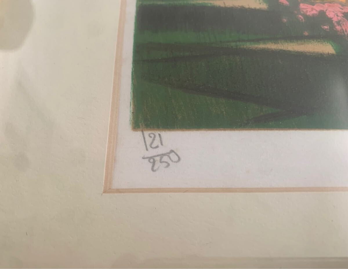 Robert Vernet Bonfort (France) Signed Original