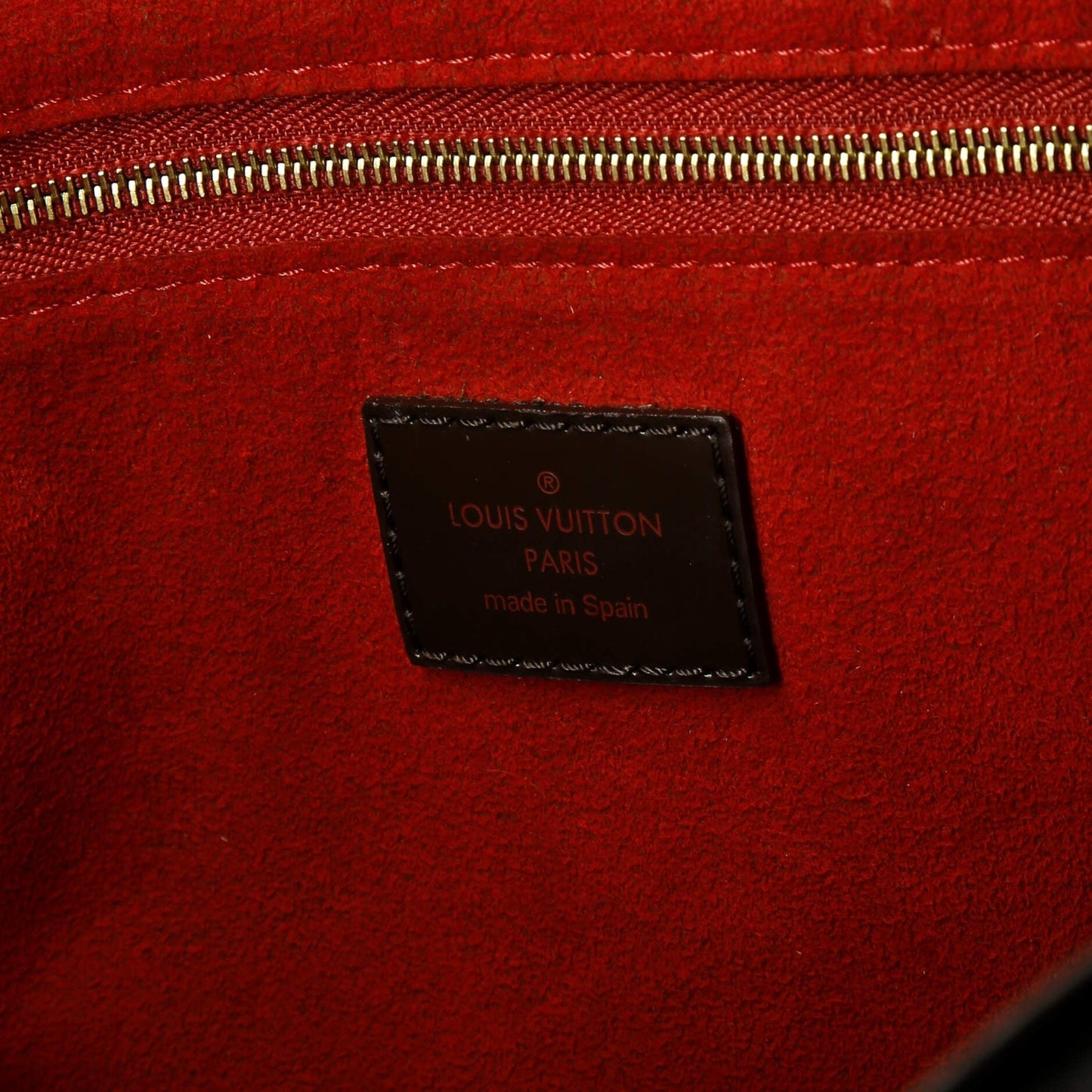 Louis Vuitton Reggia Handbag Damier