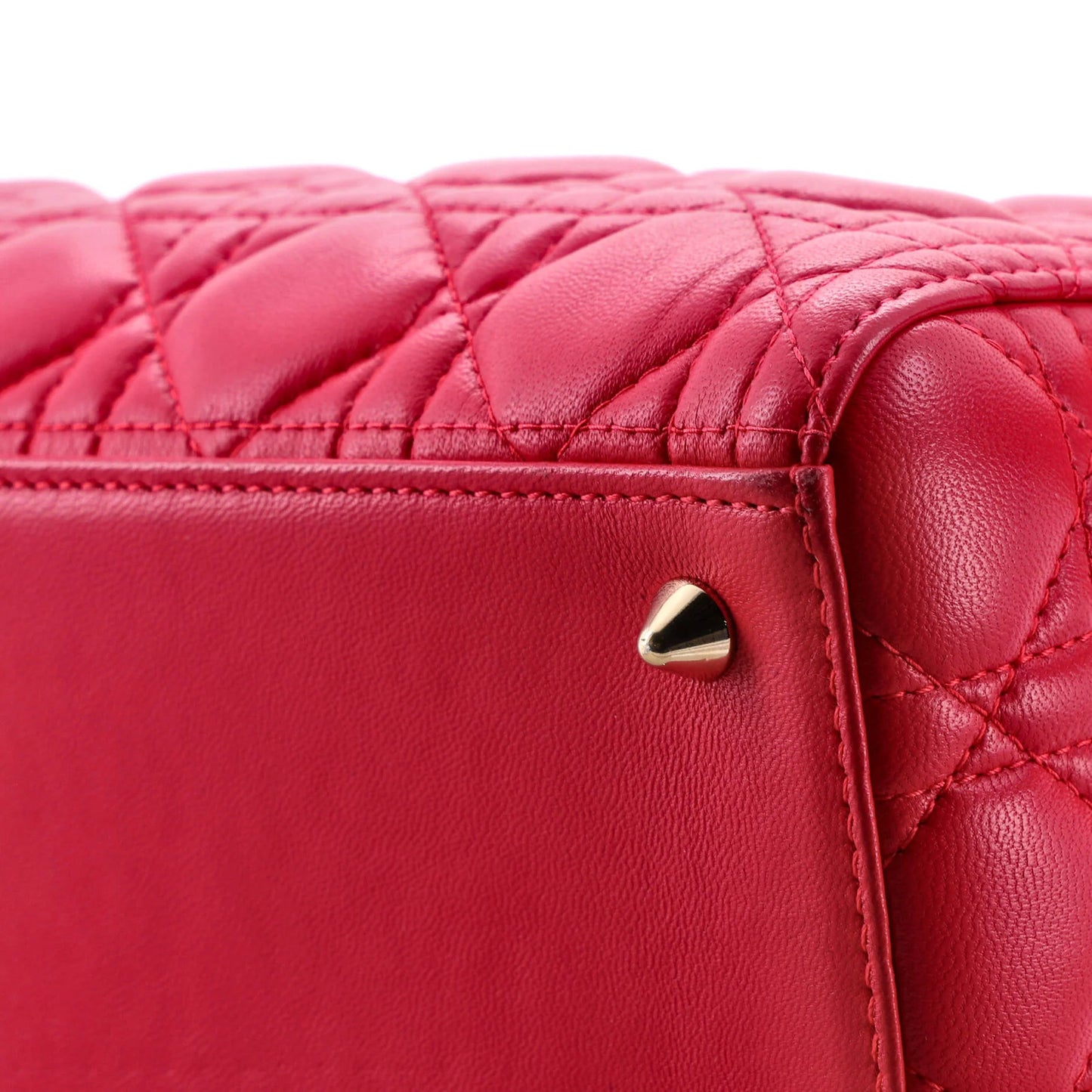 Christian Dior Lady Dior Bag Cannage Quilt Lambskin Medium